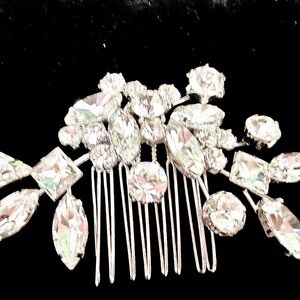 Ben-Amun Hair Accessory Wedding Prom Bridal Bride Hair Comb